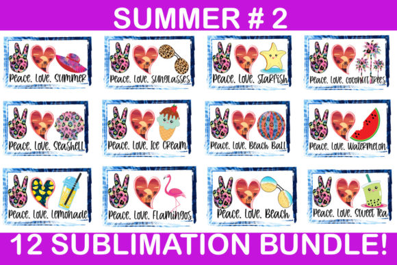 Download 12 Sublimation Summer Bundle #2 - Sublimation summer bundle Collection