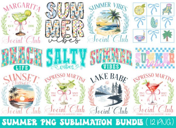 Download Summer PNG Sublimation Bundle - Premium Bundle